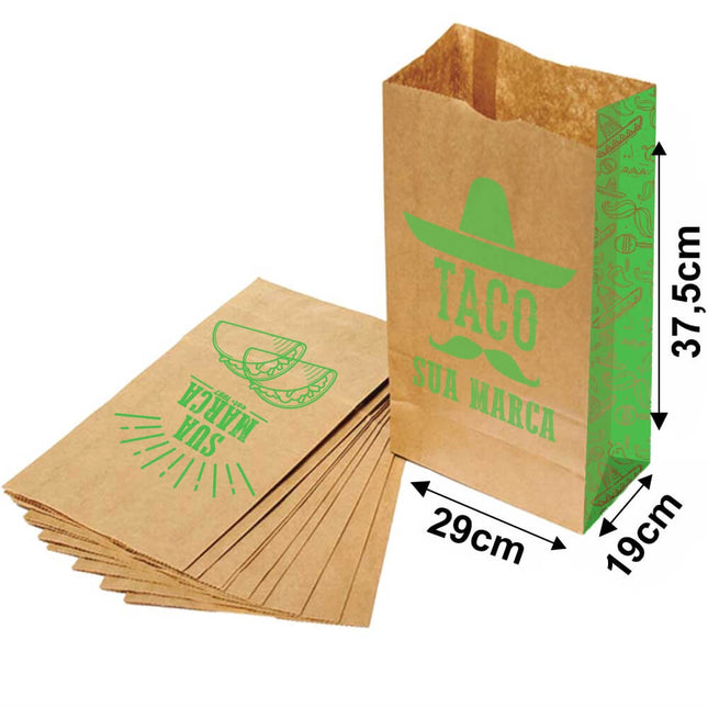 Sacolas E Sacos Saco Para Delivery  1X0 Tamanho Gg 290X375Mm - 1X0 - 10000Unid - Primus031 - Primus031 - Primus031