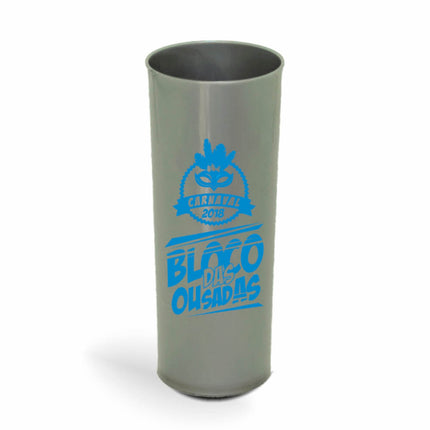 Copo Long Drink 350Ml  Leitoso Prata  1X0