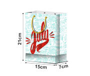 Sacolas   Apergaminhado 150G Sem Ilhos Sacola Mini Vertical  4X0