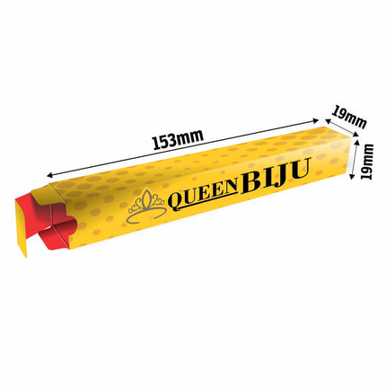 Caixa Para Canetas Couchê 300G  Verniz Uv Total Frente