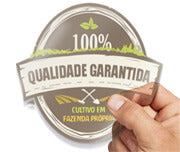 Adesivo Vinil - Transparente Tinta Branca  120G 4X0