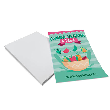 Panfletos, Flyers E Folhetos - Couchê