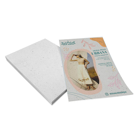 Panfletos, Flyers E Folhetos Reciclato 90G Sem Verniz