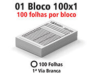 Blocos E Talões  100 Folhas  Ap 90G  100X1