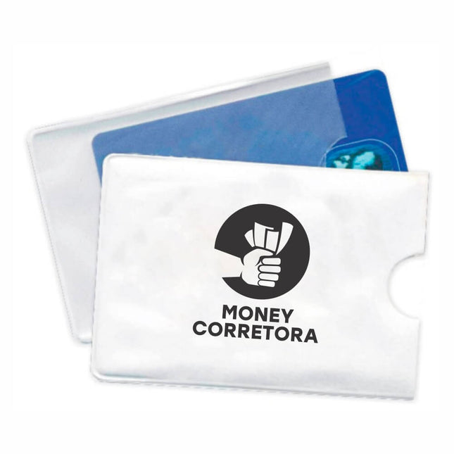 Porta Documentos Cartão Magnético Branco  1X0
