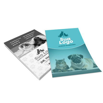 Panfletos, Flyers E Folhetos Couchê 115G Sem Verniz