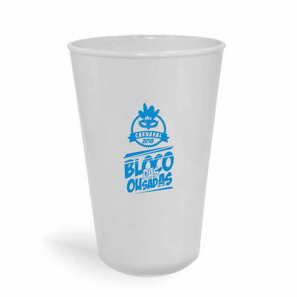 Copo Twister 600Ml  Leitoso Branco  1X0