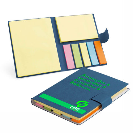 Bloco De Post It Azul 105X80Mm  4X0