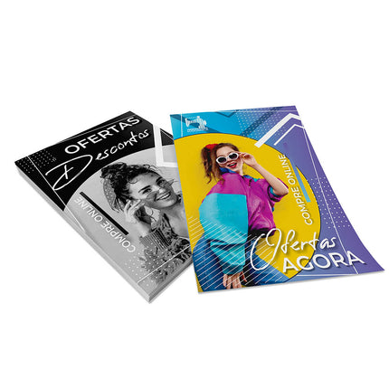 Panfletos, Flyers E Folhetos - Couchê
