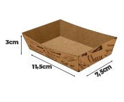 Embalagens Para Delivery Kraft 250G Burrito E Tortilha