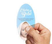 Adesivo Vinil - Transparente  120G 4X0