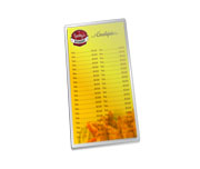 Cardápios Plastificação Rígida 0,10Mm Couchê 150G