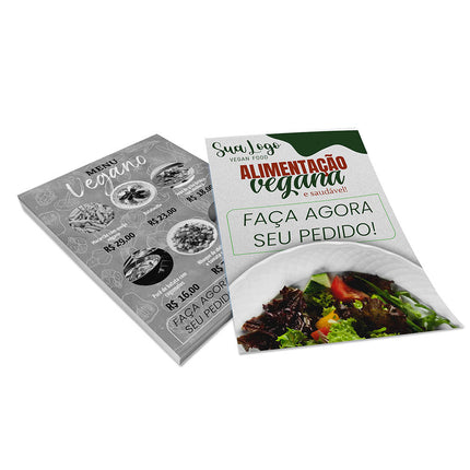 Panfletos, Flyers E Folhetos - Apergaminhado 180G