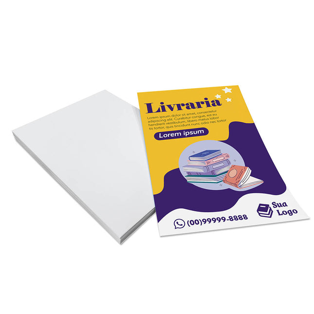 Panfletos, Flyers E Folhetos - Couchê