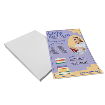 Panfletos, Flyers E Folhetos - Apergaminhado 150G