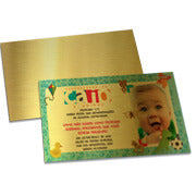 Convite Básico -  Gold Master 300G - 210X150Mm
