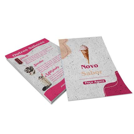 Panfletos, Flyers E Folhetos Reciclato 90G Sem Verniz