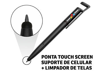 Canetas  Plásticas Multifunção Suporte De Celular