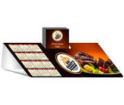 Calendários E Folhinhas 2025 Calendário De Mesa Porta Cartões Simples Couchê 300G  Verniz Uv Total Frente  4X0