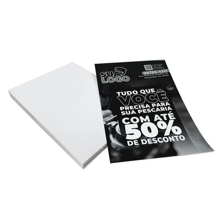 Panfletos, Flyers E Folhetos - Apergaminhado 75G