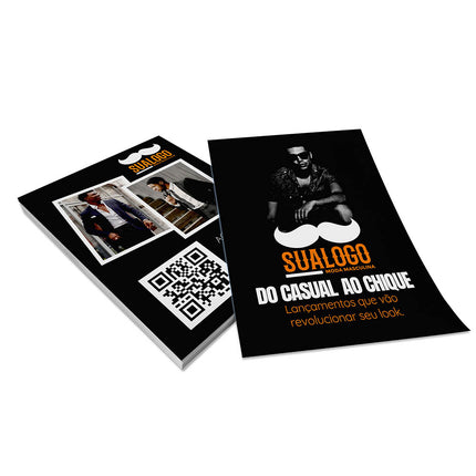 Panfletos, Flyers E Folhetos Couchê 150G Sem Verniz