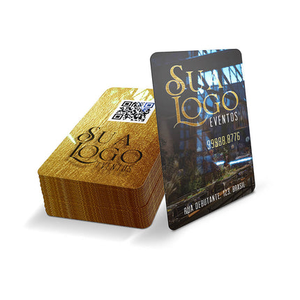 Cartões Fidelidade  Plástico Compacto 75G