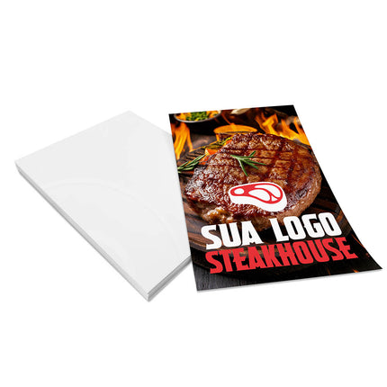Panfletos, Flyers E Folhetos - Apergaminhado 240G