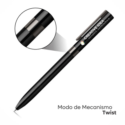 Canetas  Linha Premium Clare Preta