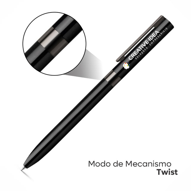 Canetas  Linha Premium Clare Preta