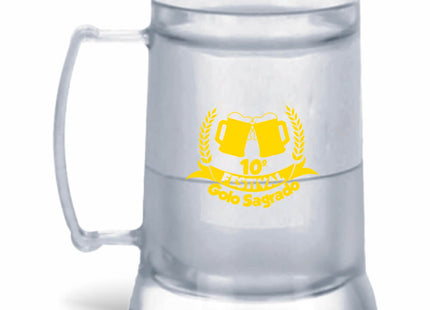 Caneca Plásticas Com Gel 300Ml   Gel Incolor  1X0