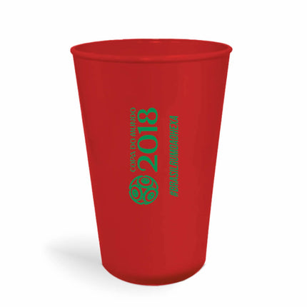 Copo Twister 600Ml  Leitoso Vermelho  1X0