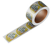 Adesivo Vinil Metalizado Em Bobina - Rotulo  120G 4X0
