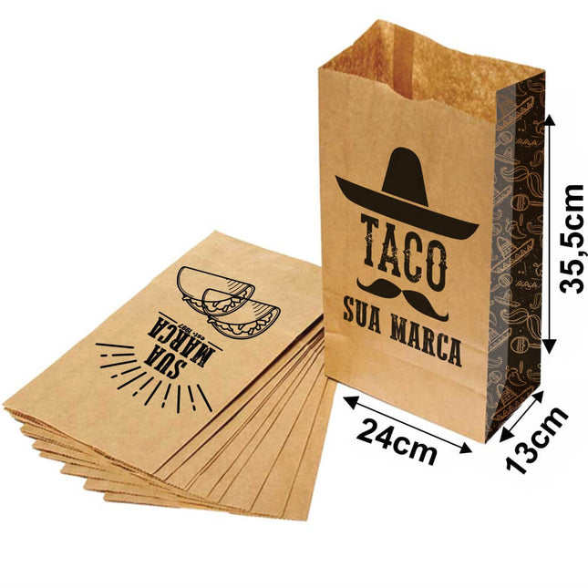 Sacolas E Sacos Saco Para Delivery  1X0 Tamanho M  240X355Mm - 1X0 - 20000Unid - Primus024 - Primus024 - Primus024