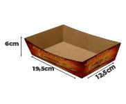 Embalagens Para Delivery Kraft 250G Burrito E Tortilha
