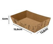 Embalagens Para Delivery Kraft 250G Burrito E Tortilha