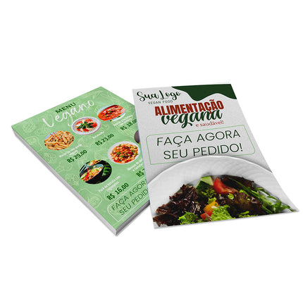 Panfletos, Flyers E Folhetos - Apergaminhado 180G