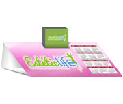 Calendários E Folhinhas 2025 Calendário De Mesa Porta Cartões Simples Couchê 250G  Sem Verniz  4X0