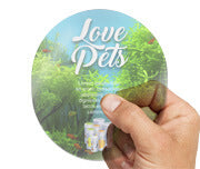 Adesivo Vinil - Transparente  120G 4X0