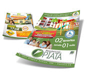 Panfletos, Flyers E Folhetos - Couchê