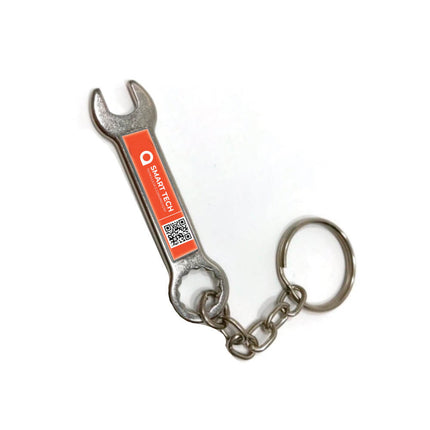 Chaveiro Metal Resinado - Abridor Chave De Boca