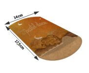 Embalagens Para Delivery Kraft 250G Pastel
