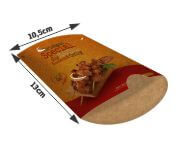 Embalagens Para Delivery Kraft 250G Pastel