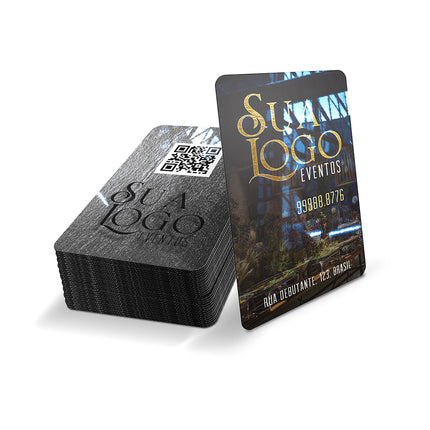 Cartões Fidelidade  Plástico Compacto 75G