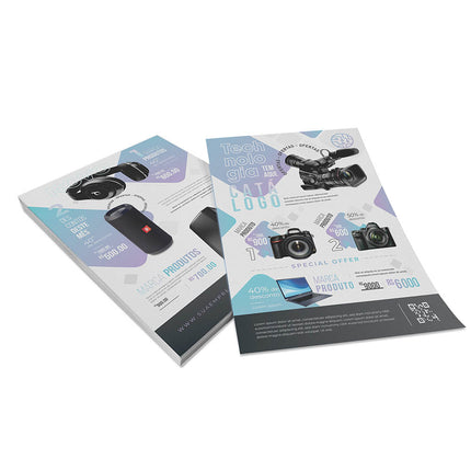 Panfletos, Flyers E Folhetos - Apergaminhado 90G