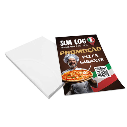 Panfletos, Flyers E Folhetos - Apergaminhado 240G