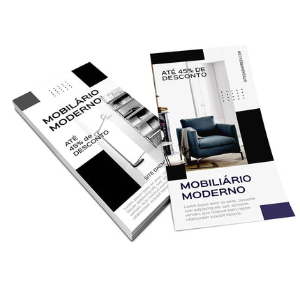 Panfletos, Flyers E Folhetos Couchê 150G Sem Verniz