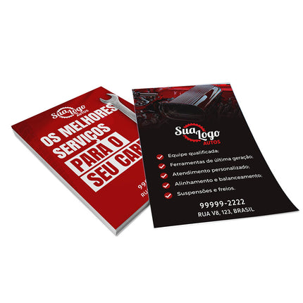 Panfletos, Flyers E Folhetos - Apergaminhado 180G