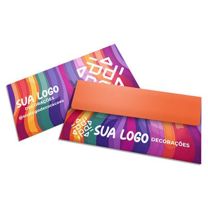 Envelopes Personalizados Ap Sulfite 90G Carta 230X115Mm  4X0