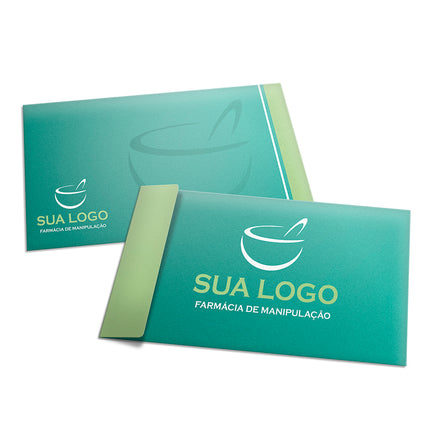 Envelopes Personalizados Ap Sulfite 90G Aba Lateral 230X110Mm  4X0