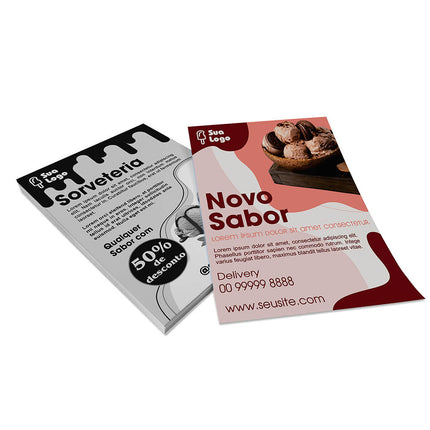 Panfletos, Flyers E Folhetos/Couchê 70G/150X200Mm